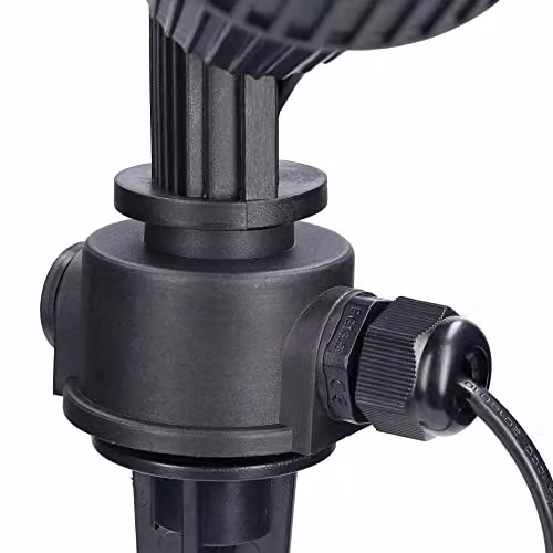 Netlighting Tidian Single Outdoor Floodlight Spotlight in Black, IP65 Waterproof – 4