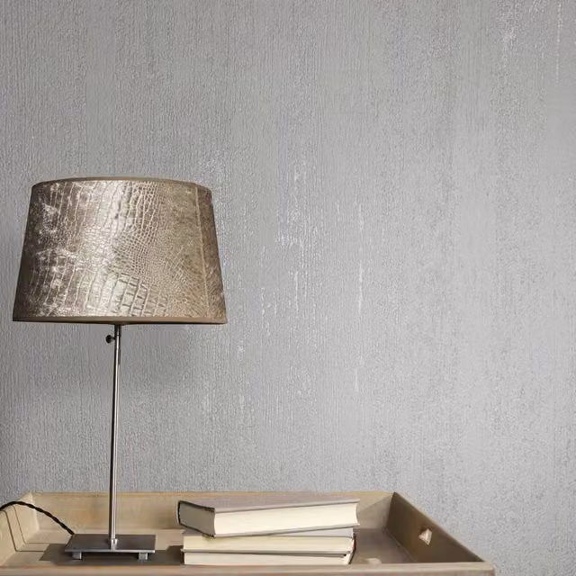 Galerie Industrial Effects Glitter Wallpaper in White and Anthracite