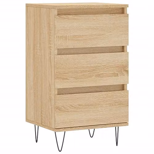 vidaXL Modern Sideboard in Brown, W/D/H: 40 x 35 x 70 cm
