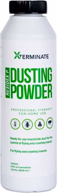 Xterminate Dusting Powder, White, 400g