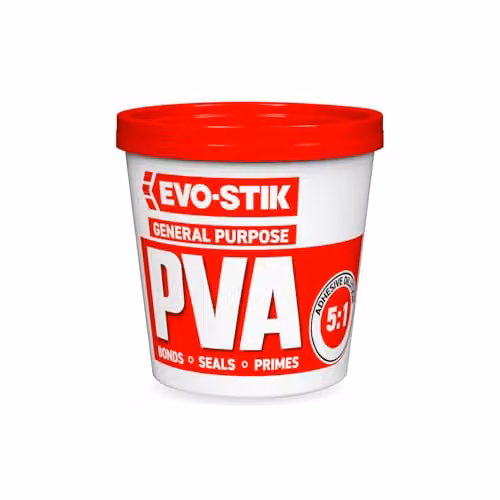 Evo-Stik General Purpose PVA White Synthetic Resin Adhesive, 1l – 1