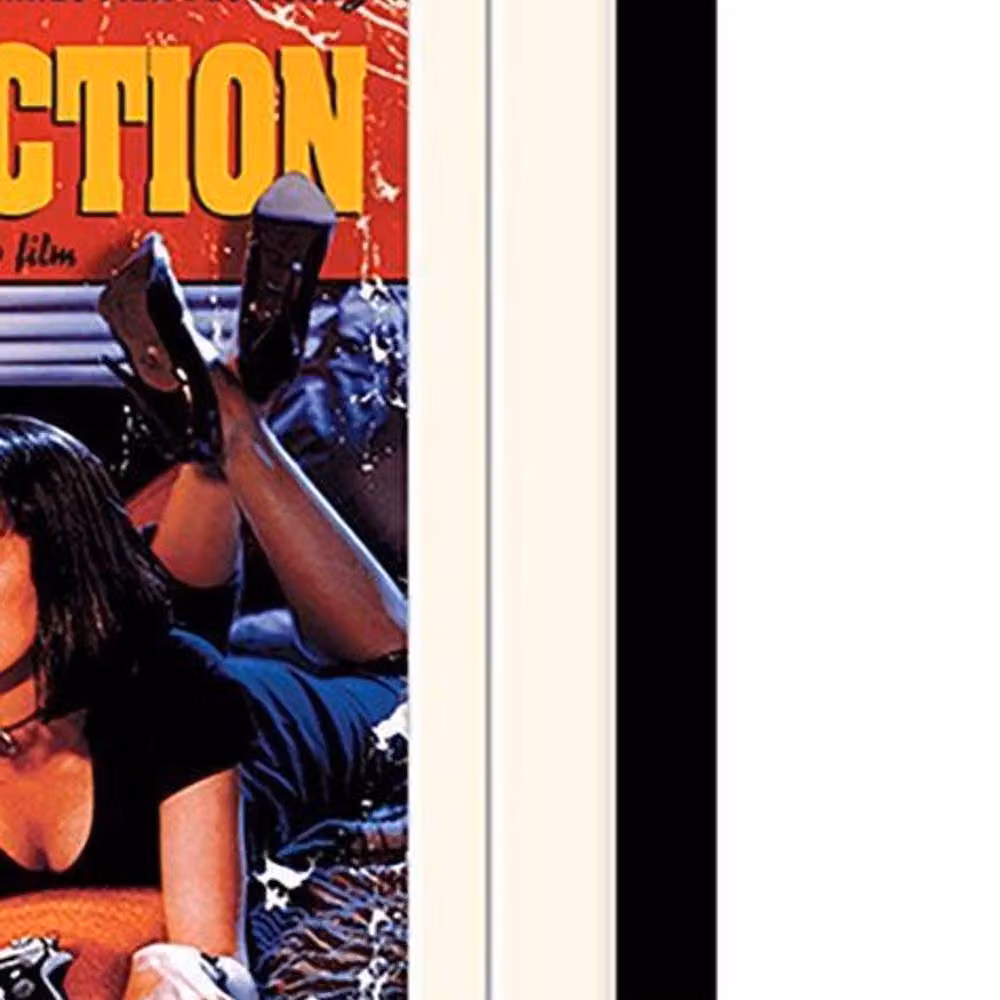 Pulp Fiction Uma On Bed Red Graphic Wall Print – 2