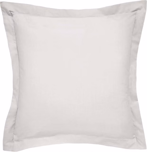 Bedeck of Belfast 1951 1000 Thread Count Egyptian Cotton Square Oxford Pillowcase, Silver