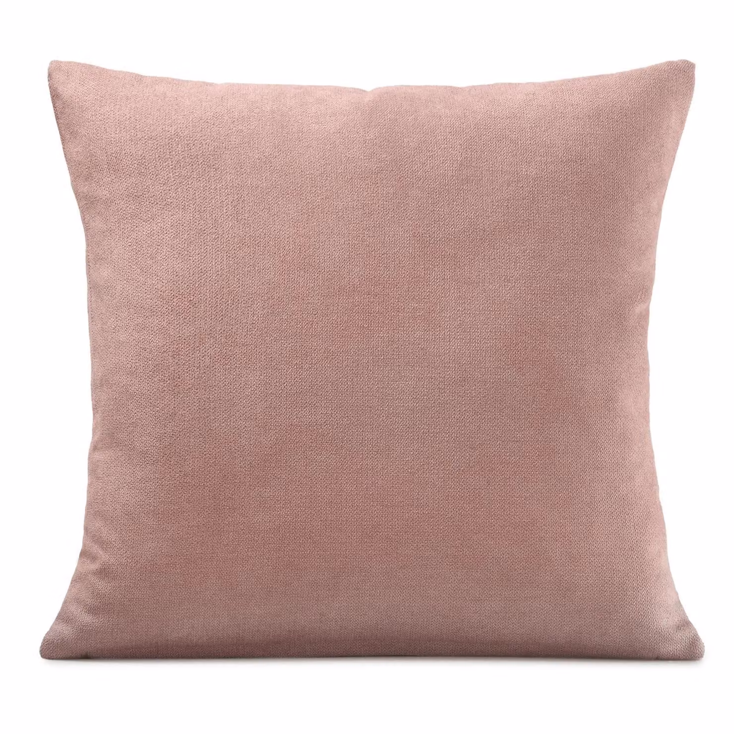 Luxor Living Pink Velvet Chenille Square Cushion, 55 x 55 cm – 2