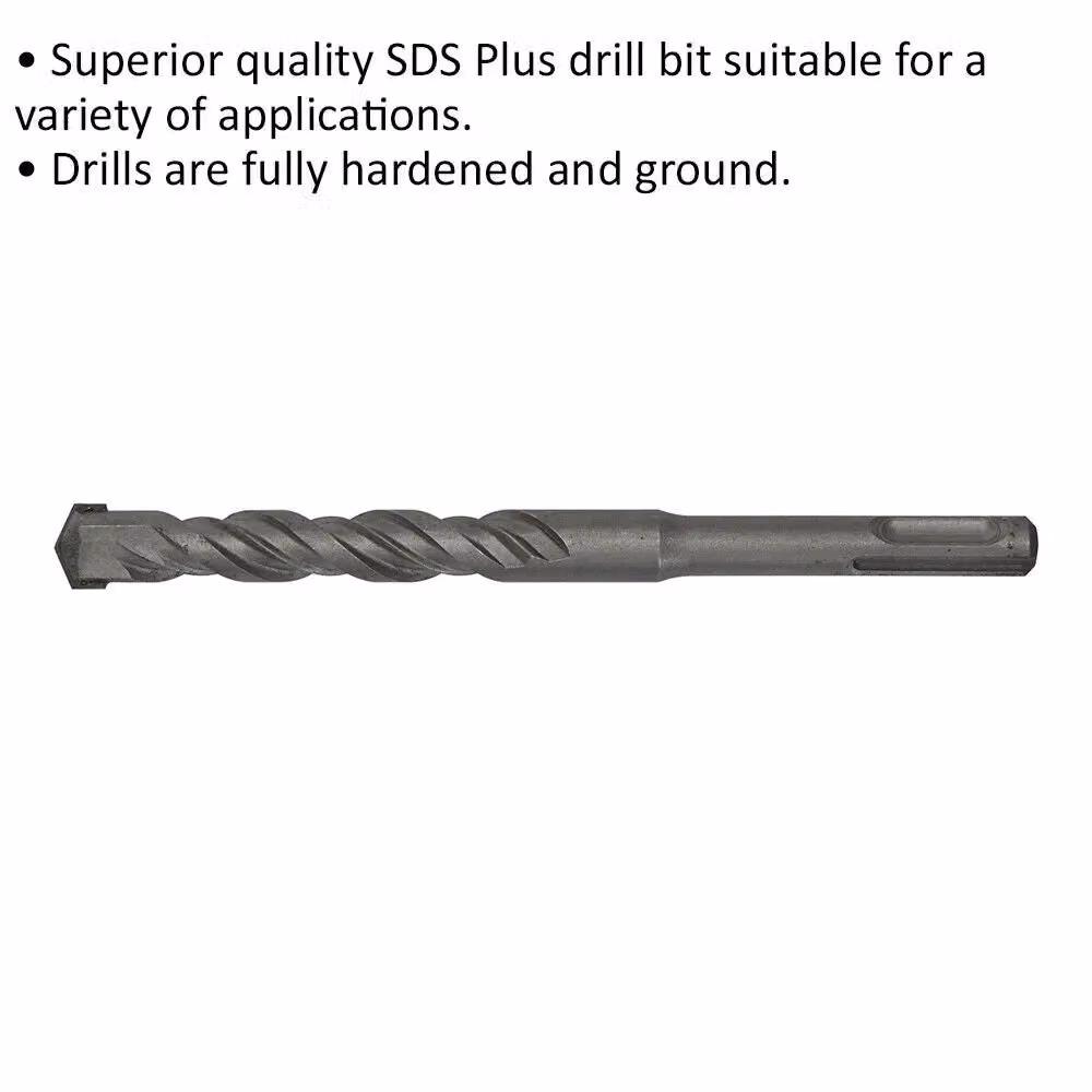 Loops SDS Plus Drill Bit, Grey and Multicolour, Diameter: 15 mm, Length: 160 mm – 2