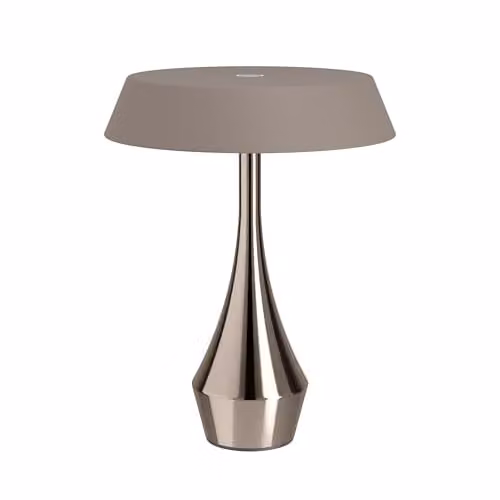 Eglo Turcio Rechargeable LED Portable Outdoor Table Lamp in Bronze – 1