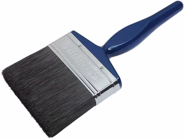 Faithfull Synthetic Polyester Utility Paint Brush for Water and Solvent Based Paints, Multicolour