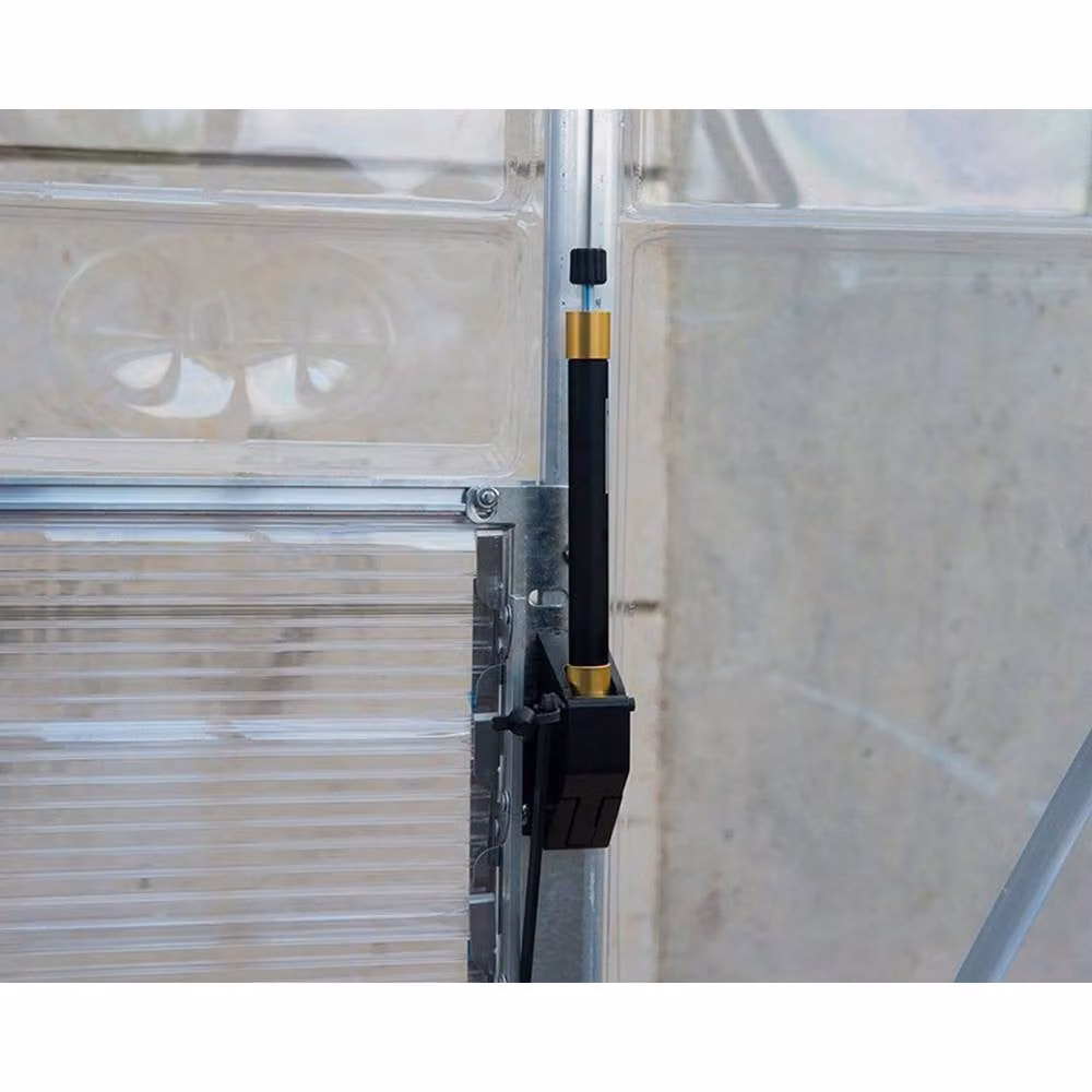 Palram Canopia Automatic Greenhouse Side Louver Opener in Black or Grey, H x W x D: 24 x 5.5 x 5.1 cm – 3