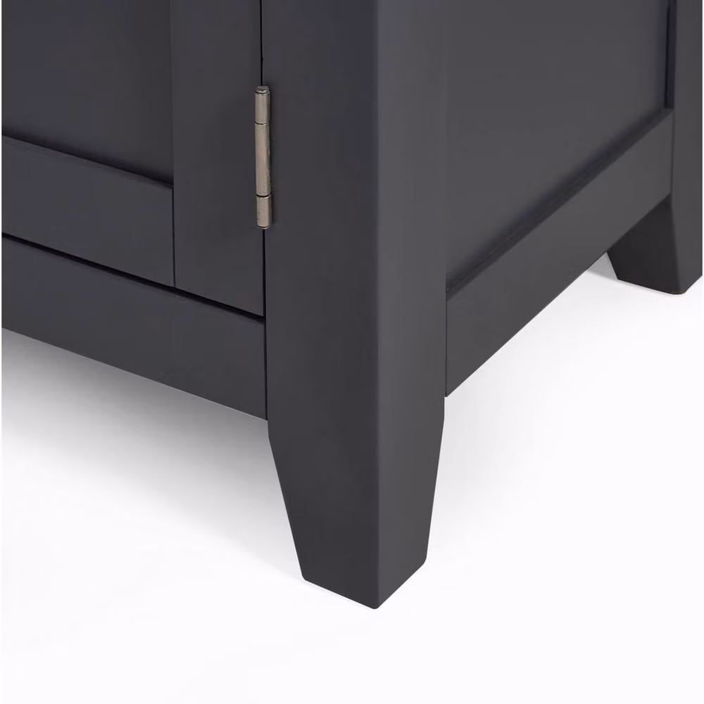 Cheshire Ainsley Sideboard in Dark Grey and Oak – 4