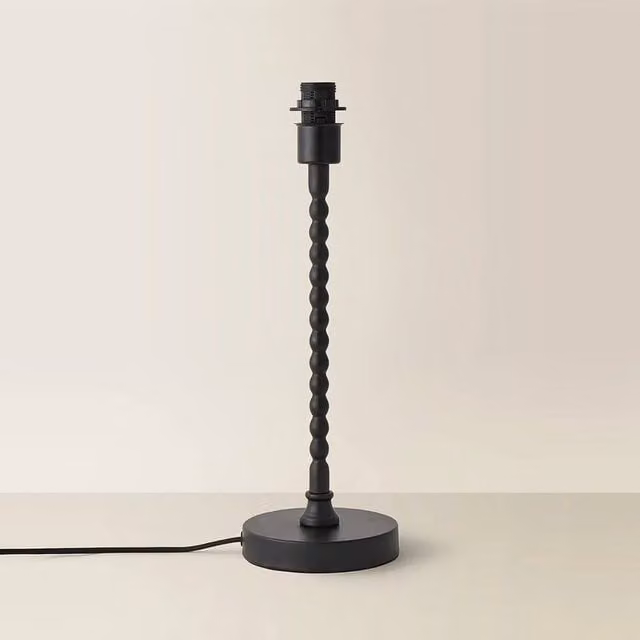 FORGEVIO Modern Metal Table Lamp Base in Black – 1