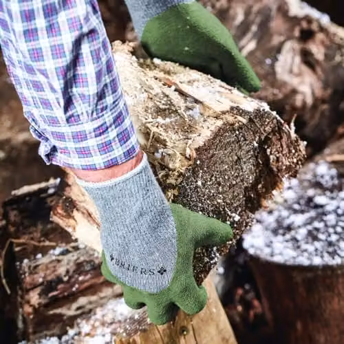 Briers Cosy Gardener Green Water Resistant All Season Gardening Gloves, Size M – 2