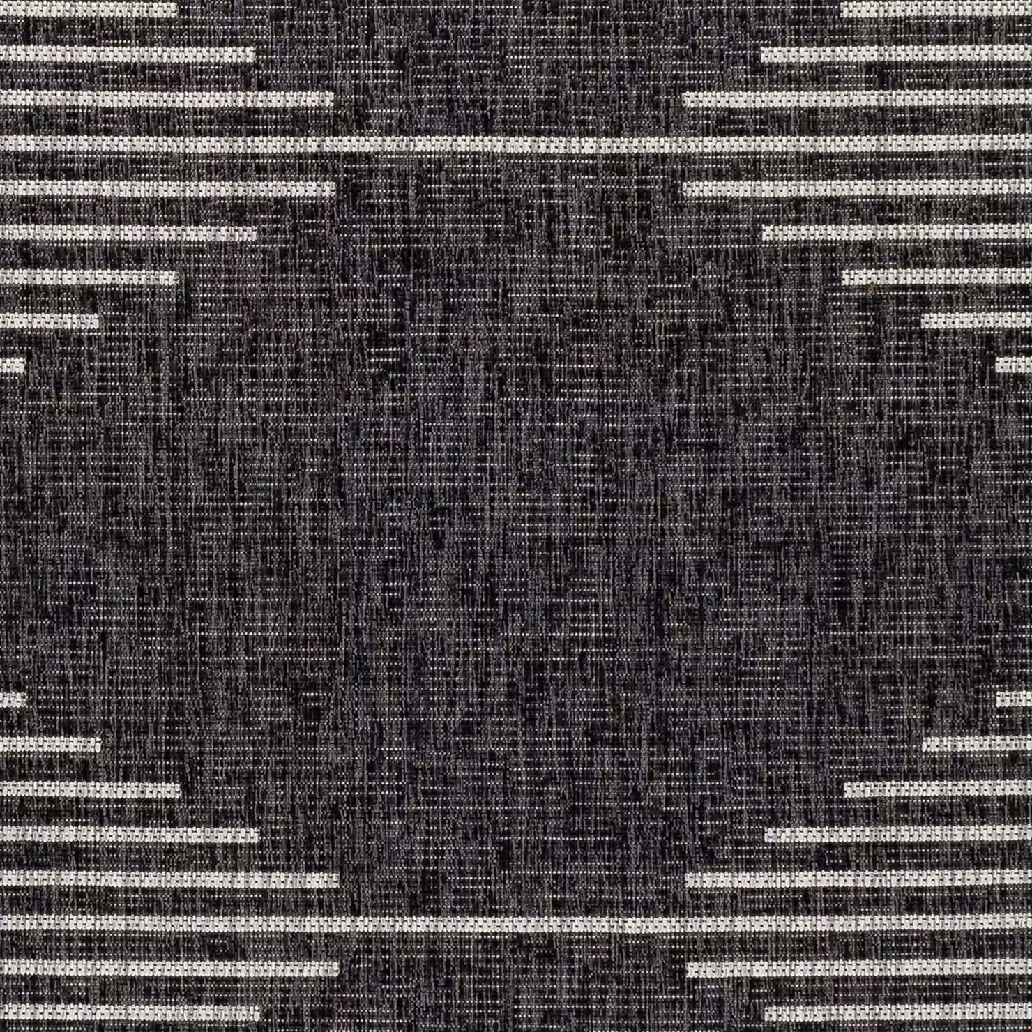 Livabliss Aegean-Global In- & Outdoor Boho Rug in Black, Blue, Beige and Green, W: 200 cm, D: 275 cm – 3