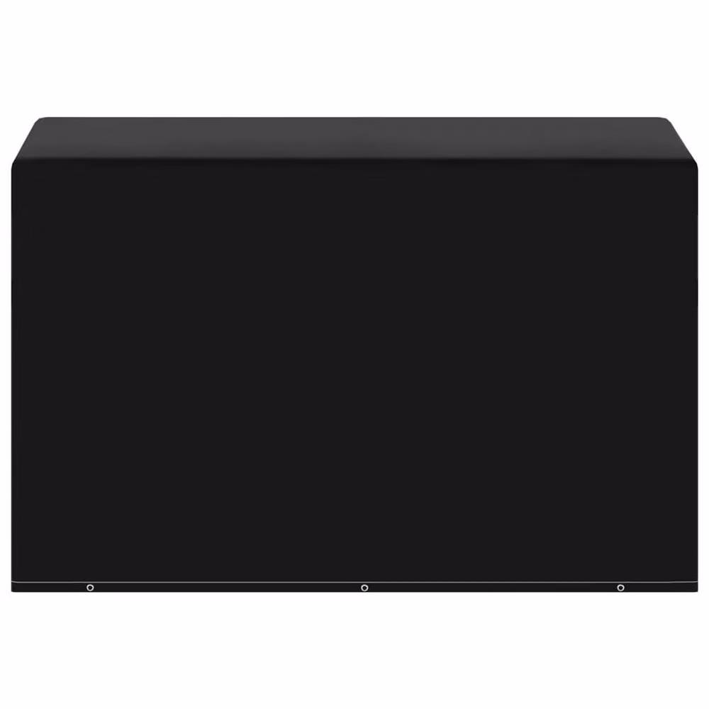 Berkfield Home Water Repellent Swing Bench Covers, 2 Pack, Black, W/D/H: 255 x 145 x 170 cm – 3