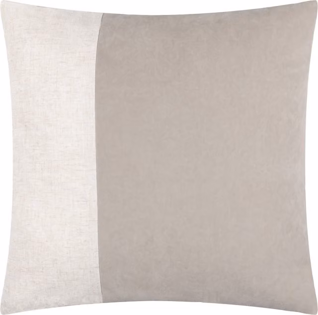 Make It A Home Morden Soft-Washed Velvet Square Cushion Cover in Stone