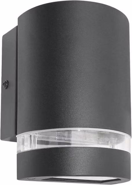 SPETLEK Modern Graphite Grey Single Down Wall Light for Garden and Outdoor Use – 1