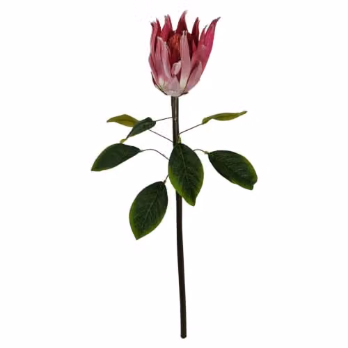 Pink Sugarbush Leaf Design Artificial Flowers – 2