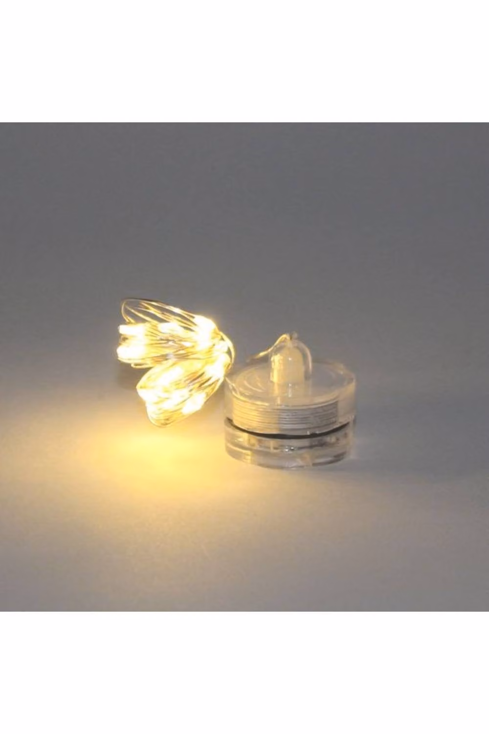 KDMD Silver Wire LED Submersible String Lights, Warm White, 3 Pack – 2