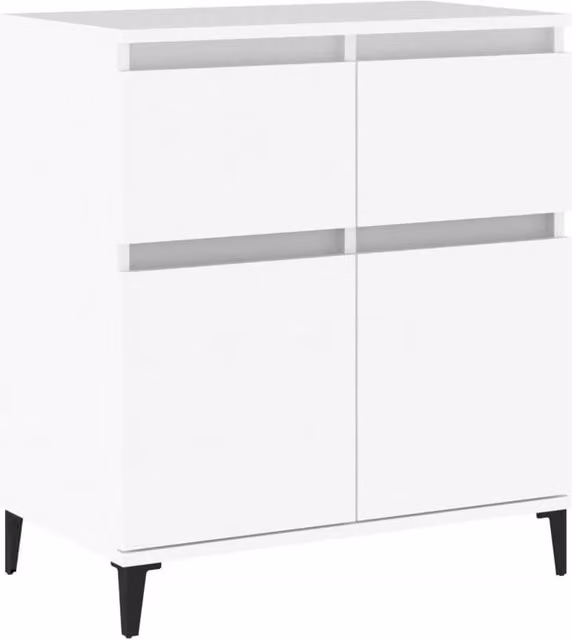 Berkfield Home Modern White Sideboard, W/D/H: 60 x 35 x 70 cm – 1