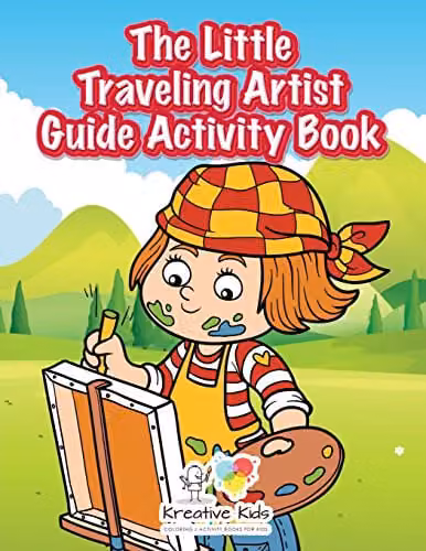 The Little Travelling Artist Guide Activity Book by Traudl Wöhlke, Multicolour Paper Edition