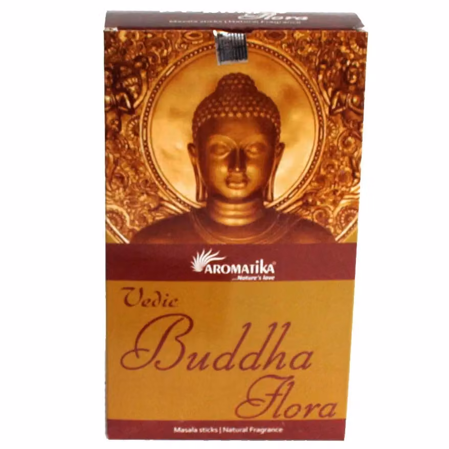 Aromatika Vedic Buddha Flora Floral Incense Sticks in Yellow – 3