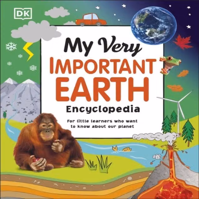 DK My Very Important Earth Encyclopedia Hardback Book, Multicolour