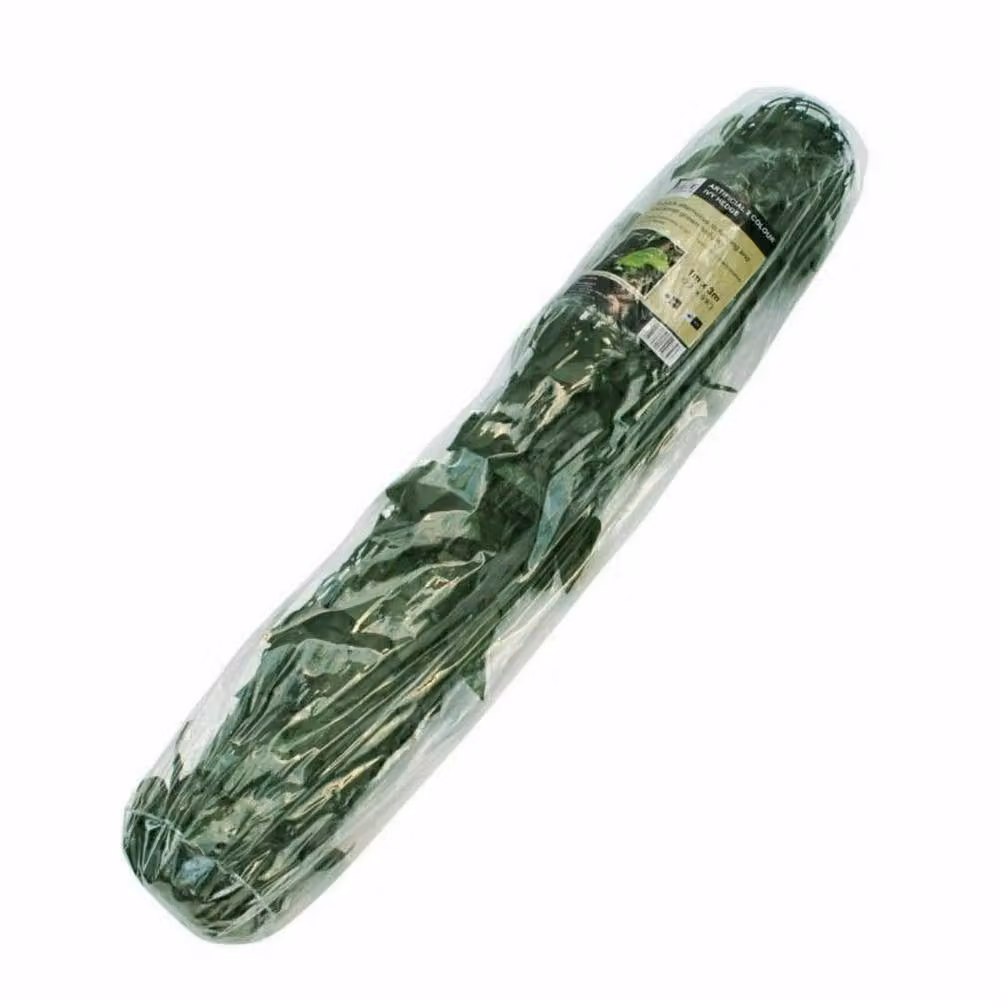 NESTLUNE Artificial Ivy Leaf Garden Hedge Fence, Green, W: 100 cm – 2