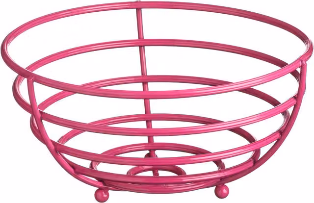 Orsina Helix Pink Fruit Basket – 1