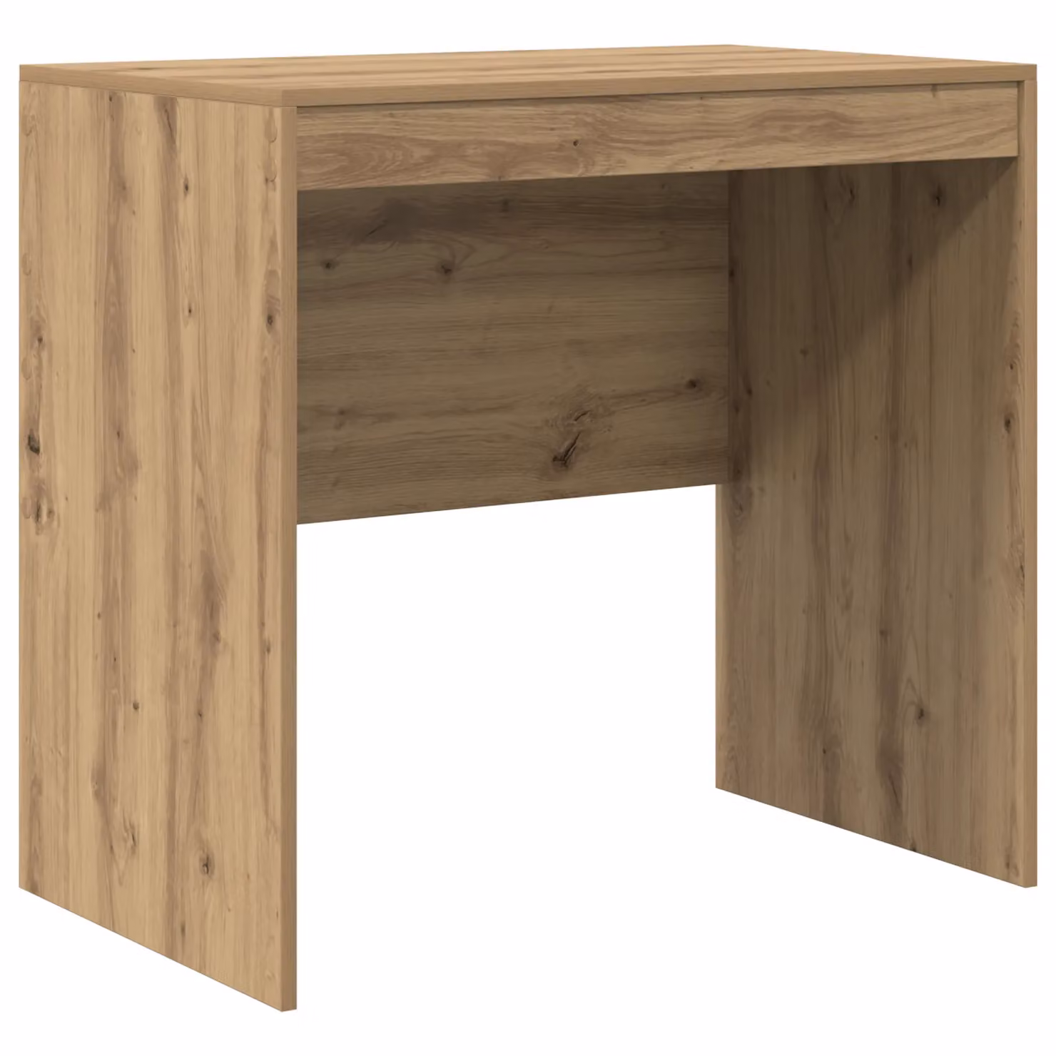 Berkfield Artisan Oak Writing Desk in Brown, W/D/H: 80 x 50 x 76 cm – 2