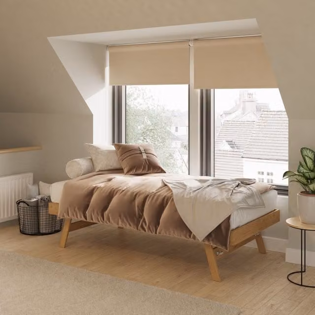 GFW Madrid Single Wooden Trundle Bed Frame in Oak Brown, W/D/H: 90 x 190 cm – 2
