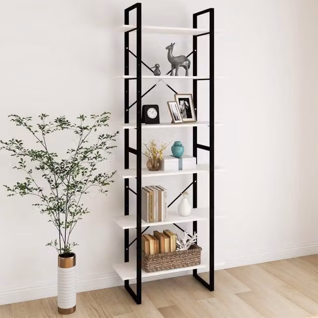 Berkfield Home High Cabinet in White Solid Pine Wood, W/D/H: 80 x 30 x 210 cm – 1