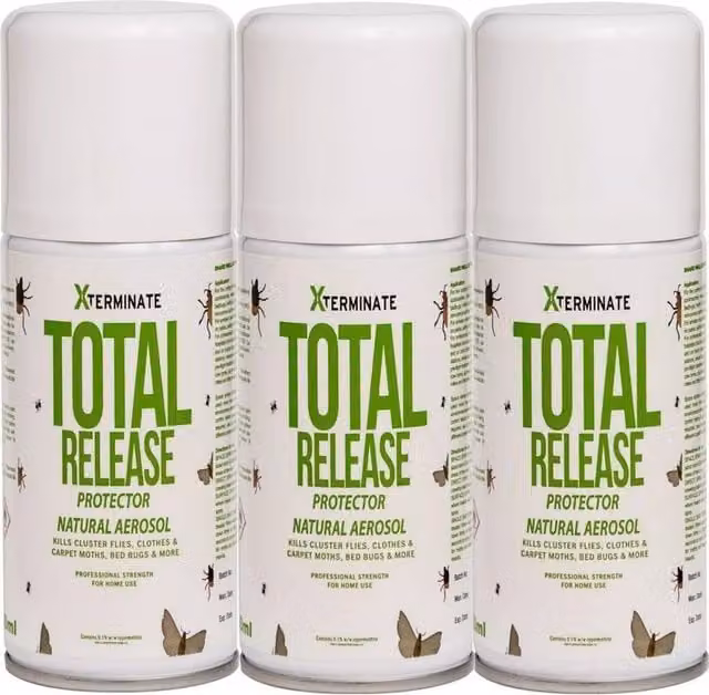Xterminate Total Release Insect and Cluster Fly Smoke Fogger, White/Transparent