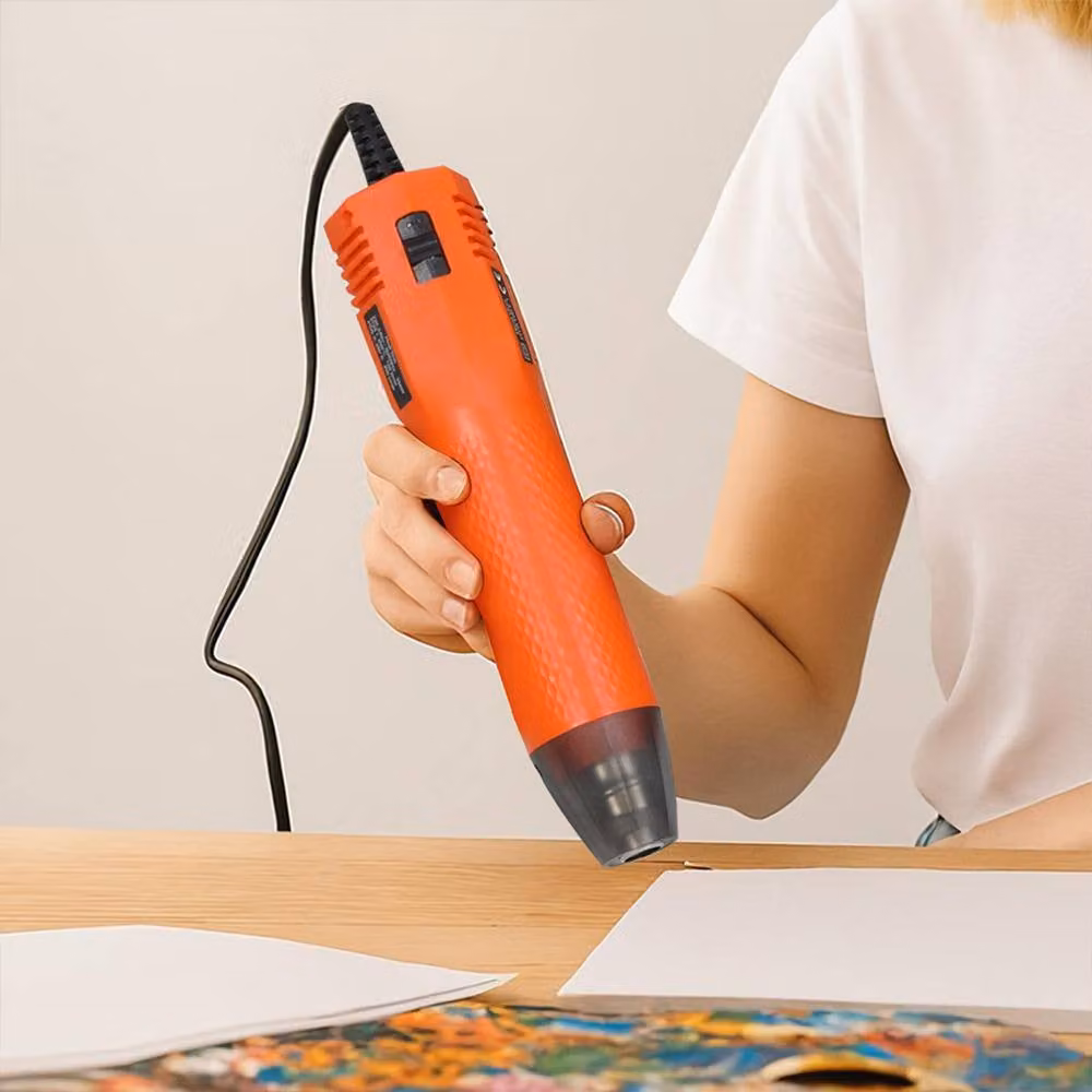 Traderight Portable Mini Heat Gun Handheld Hot Air Tool, Orange – 2