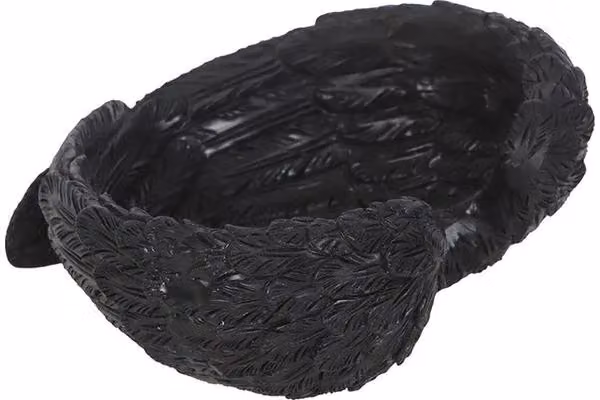 KDMD Raven Wings Organic Black Trinket Dish Bowl – 3