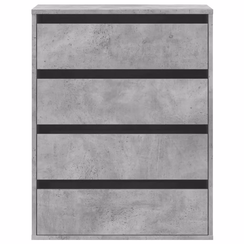 Berkfield Home Corner Chest of Drawers in Concrete Grey, W: 60 cm, D: 41 cm, H: 76 cm – 2