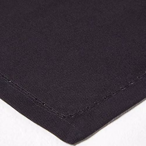 Homescapes Premium Black Cotton Cloth Napkins, Set of 4, W/D/H: 45 x 45 x 45 cm – 3