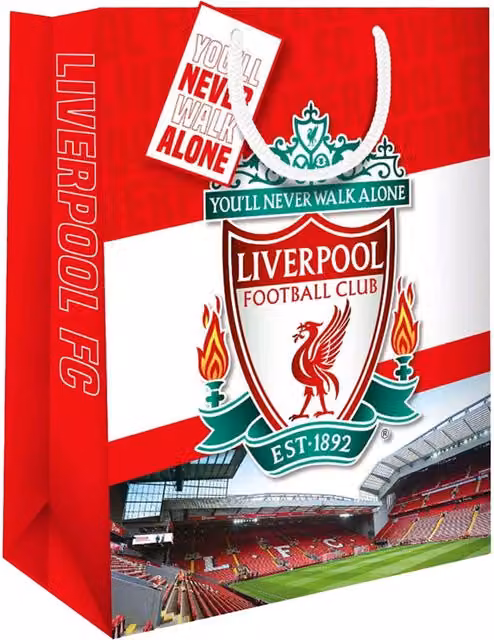 Liverpool FC Multicoloured Paper Gift Bag