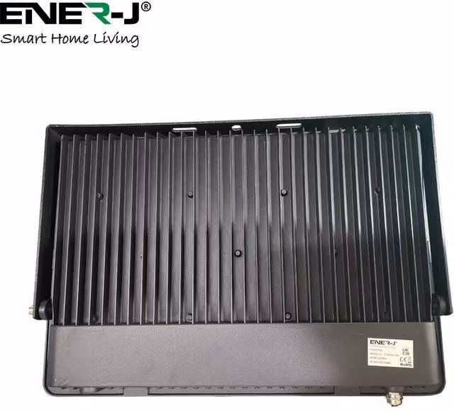 ENER-J 300W LED SMD Non-PIR Outdoor Floodlight, 30000Lm, IP66 Waterproof, Cool White, Black – 1