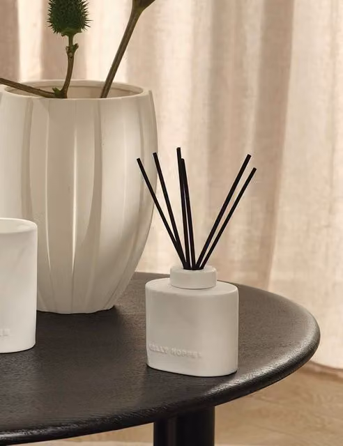 M&S x Kelly Hoppen No. 1 Reed Diffuser, 200ml, White Ceramic, Fresh Spicy Woody Scent