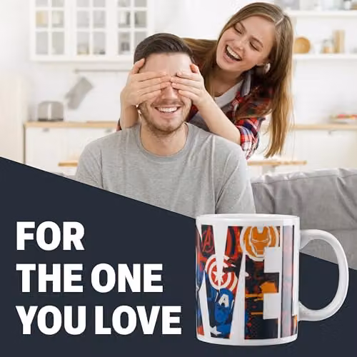 Marvel Heat Changing Ceramic Mug, Multicolour, 312ml – 4