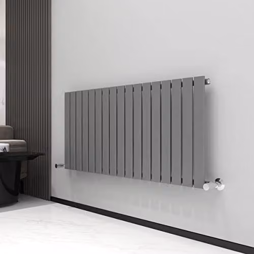 MCC Direct Anthracite Designer Flat Panel Central Heating Radiator, W/H: 115.6 x 60 cm