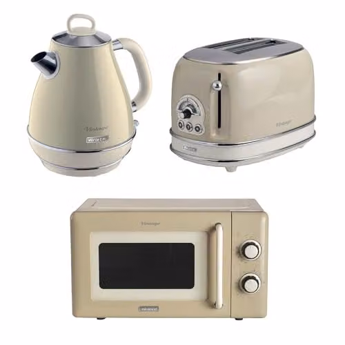 Ariete Vintage Breakfast Set in Beige