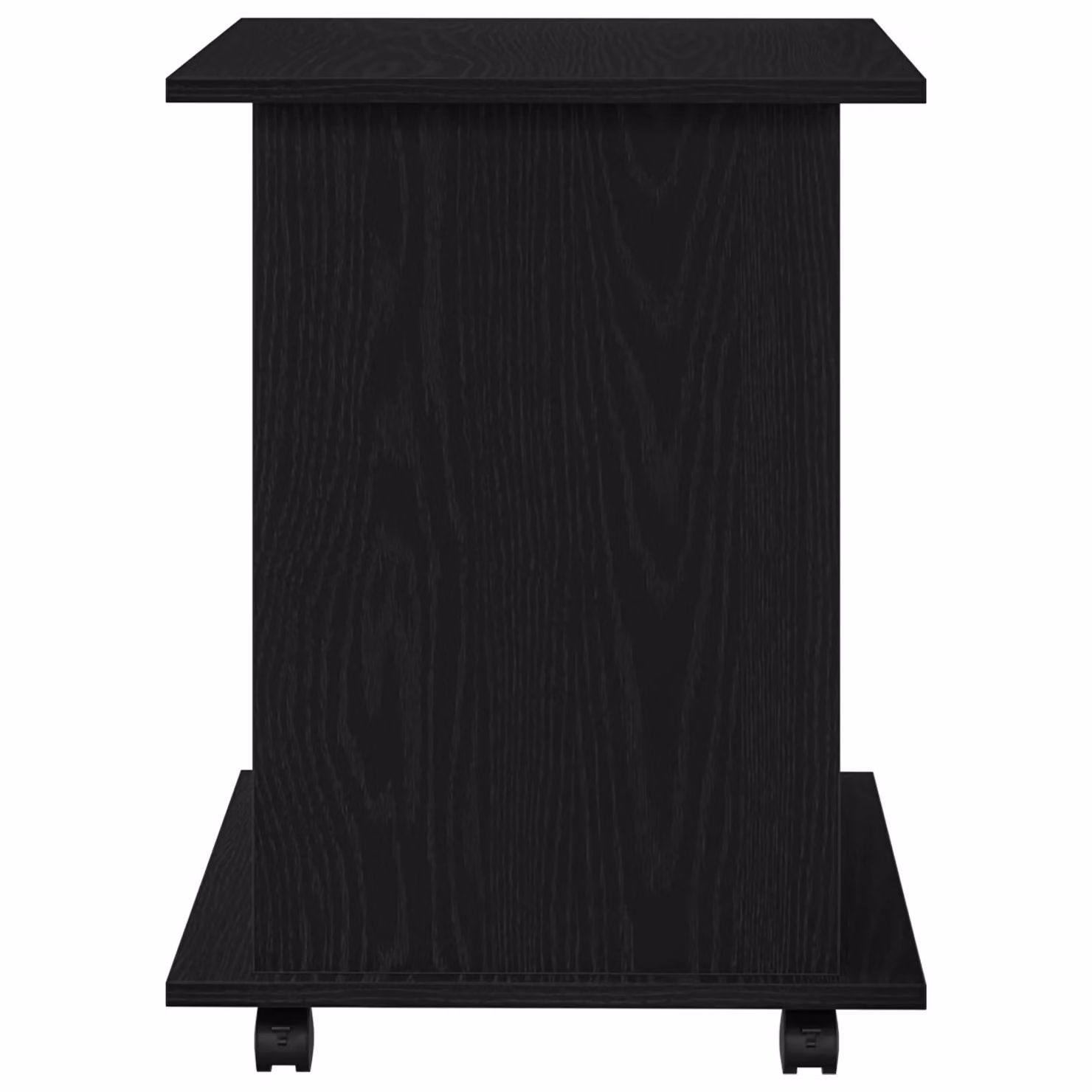 Berkfield Home Rolling Cabinet in Black Oak, W/D/H: 60 x 45 x 55 cm – 5