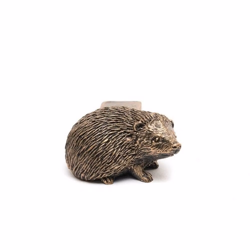 Jardinopia Hedgehog Plant Pot Feet, Set of 3, Bronze, L8 x W7 x H4.5 cm – 2