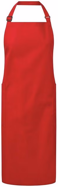 Premier Fairtrade Certified Full Apron in Red – 1