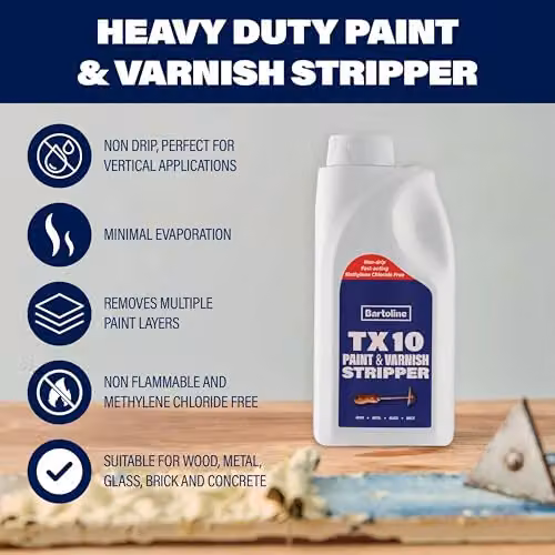 Bartoline TX10 Paint and Varnish Stripper, 1 l – 2