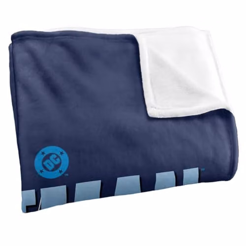 Warner Bros. Batman Across The Years Line Up Super Soft Fleece Throw Blanket, Multicolour, W/D/H: 91 x 147 cm – 2