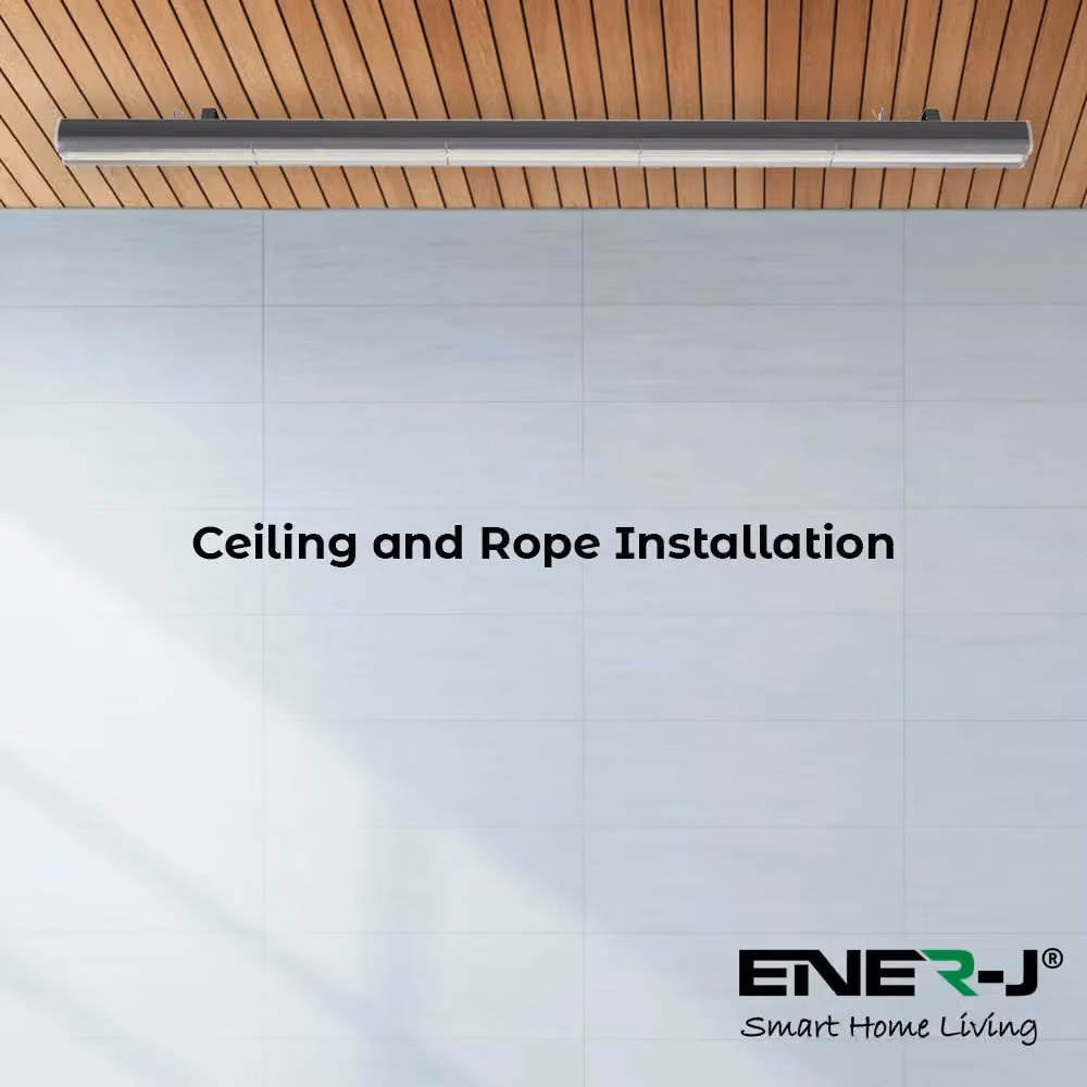 ENER-J White LED Linkable Trunking Linear Bar Lights, 40W, 1.2m, CCT Selectable – 2