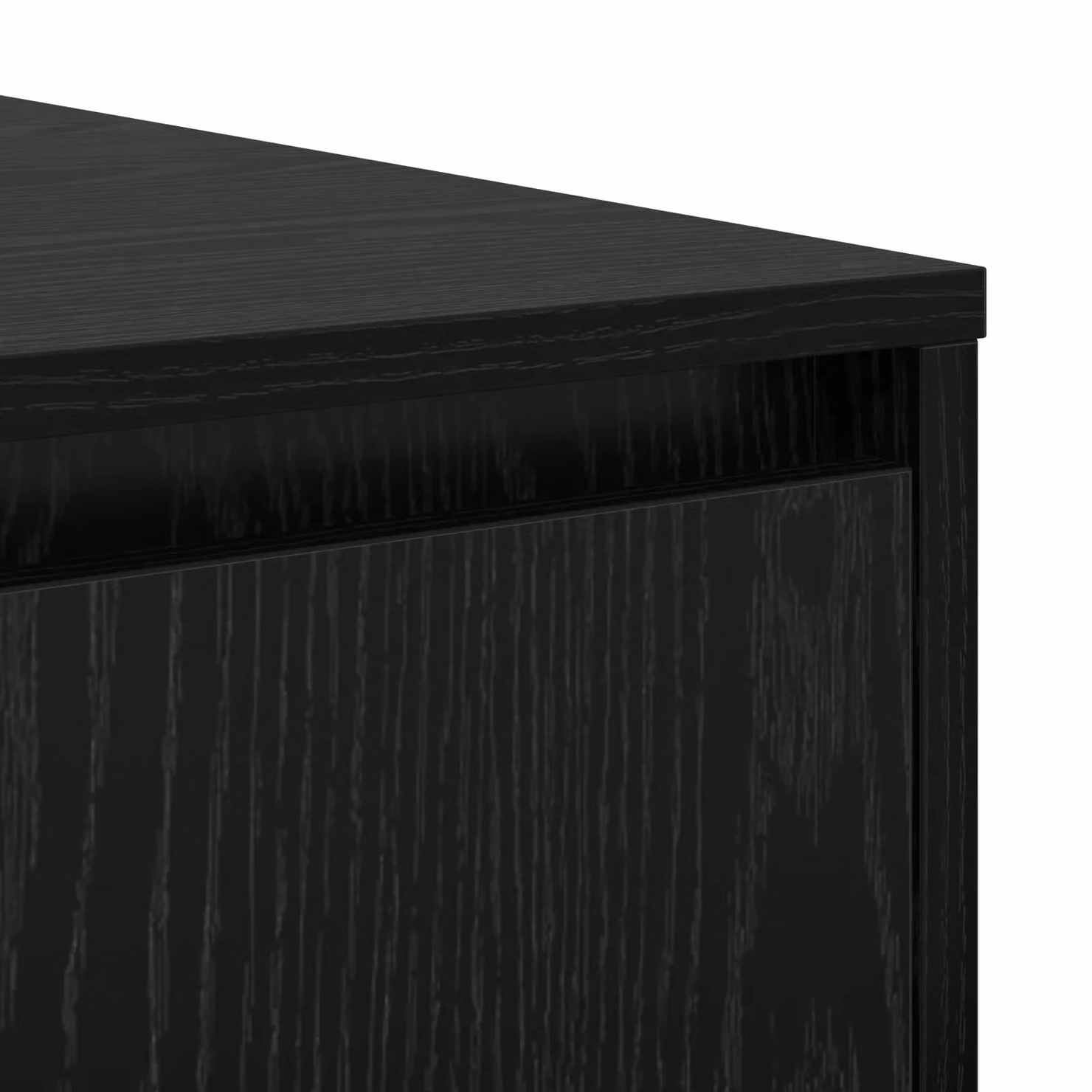 Berkfield Home Black Oak Coffee Table, W/D/H: 80 x 80 x 31 cm – 4