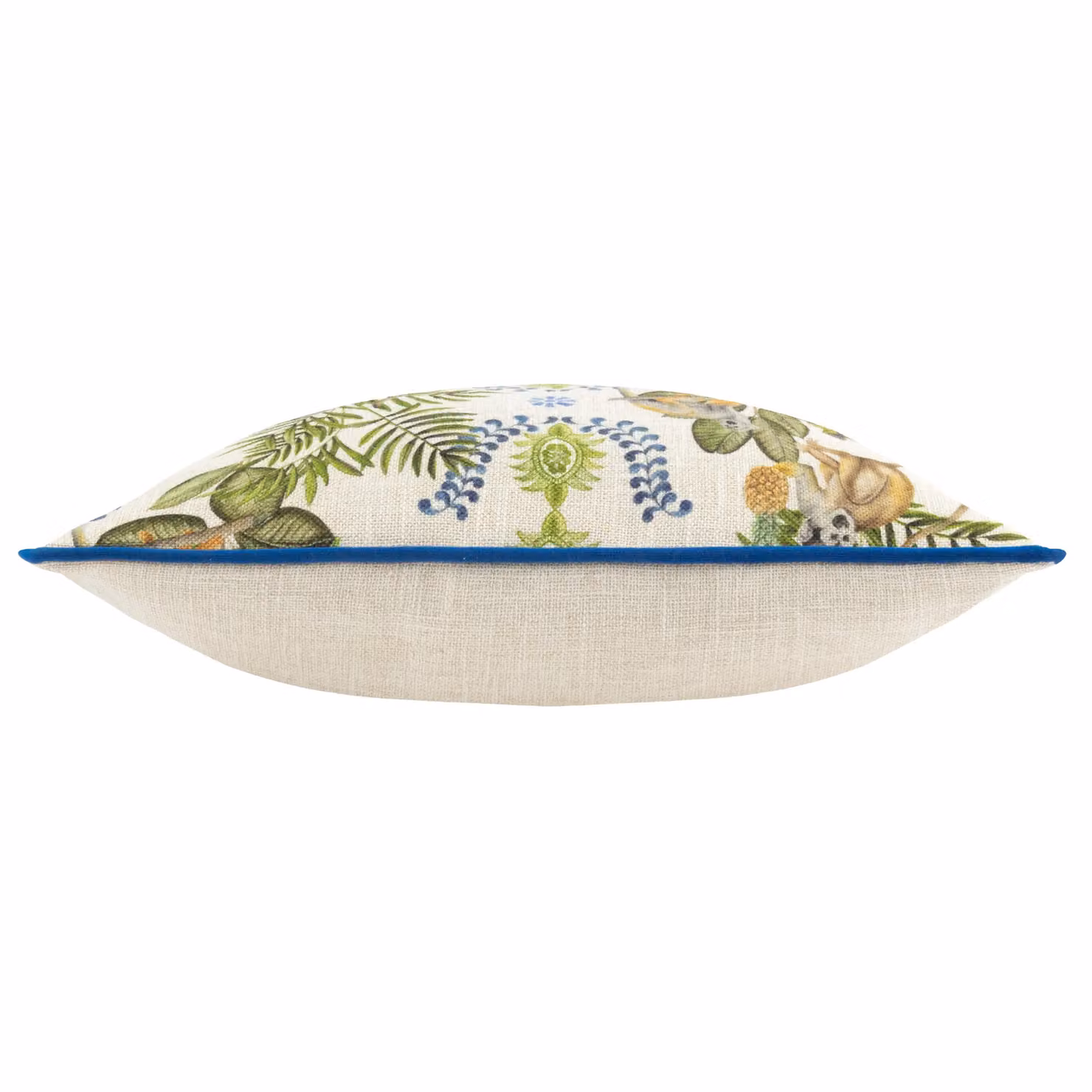 Wylder Tropics Valera Lagos Monkey Tropical Square Cushion, Multicolour, W/D/H: 43 x 43 x 43 cm – 3