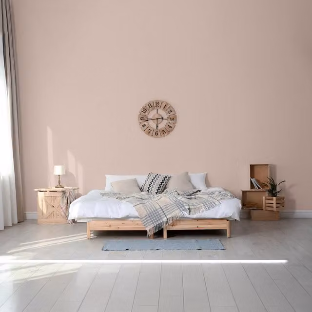 SK Filson Plain Washable Textile Wallpaper in Gold, Yellow and Pink